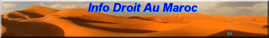 Info Droit au Maroc
